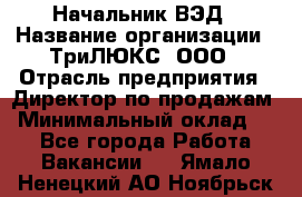 Начальник ВЭД › Название организации ­ ТриЛЮКС, ООО › Отрасль предприятия ­ Директор по продажам › Минимальный оклад ­ 1 - Все города Работа » Вакансии   . Ямало-Ненецкий АО,Ноябрьск г.